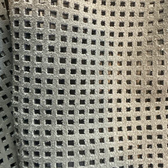 Steve Madden Barlow Perforated Leather Ankle Strap & Block Heel. Taupe Size 8 - Picture 3 of 7